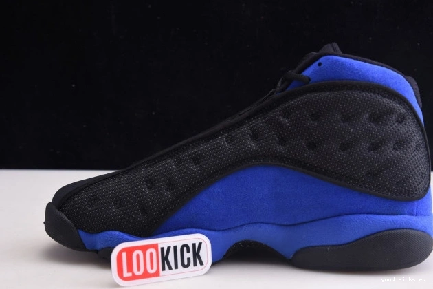 Retro Jordan 414571-040 13 Black Hyper Royal 0728